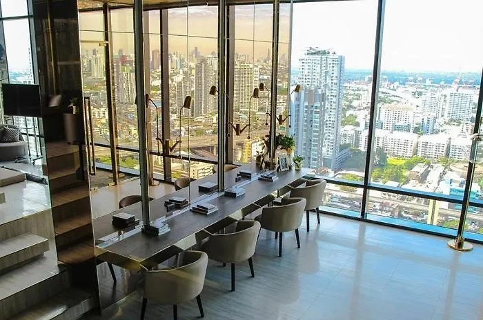 Apartment Modern Nr Bts Onnut Wifi *