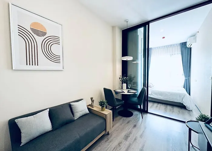 Modern Nr Bts Onnut Wifi Apartment