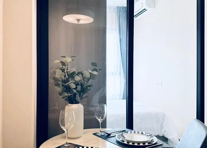 Modern Nr Bts Onnut Wifi Apartment *