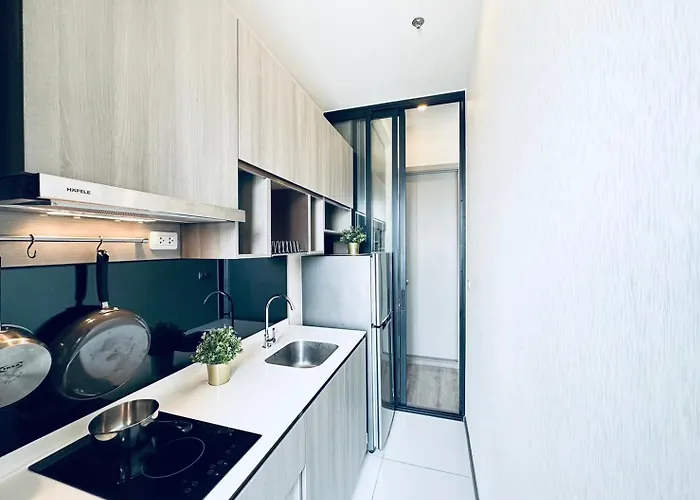 Apartment Modern Nr Bts Onnut Wifi *