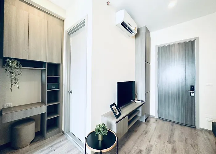 Apartment Modern Nr Bts Onnut Wifi *