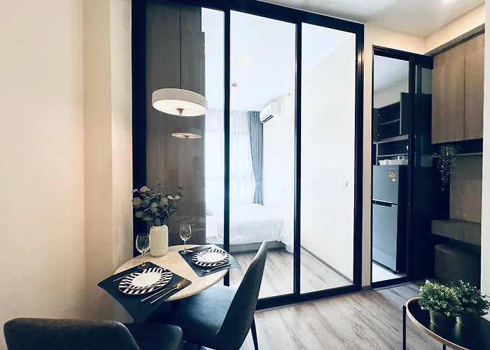 Modern Nr Bts Onnut Wifi Apartment
