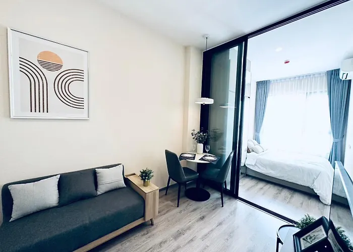 Modern Nr Bts Onnut Wifi Apartment