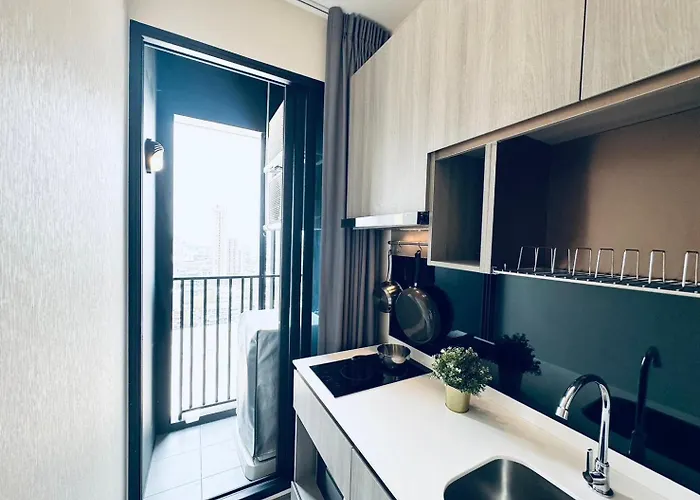 Modern Nr Bts Onnut Wifi Apartment